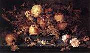 Still-life with Dish of Fruit  ffg AST, Balthasar van der